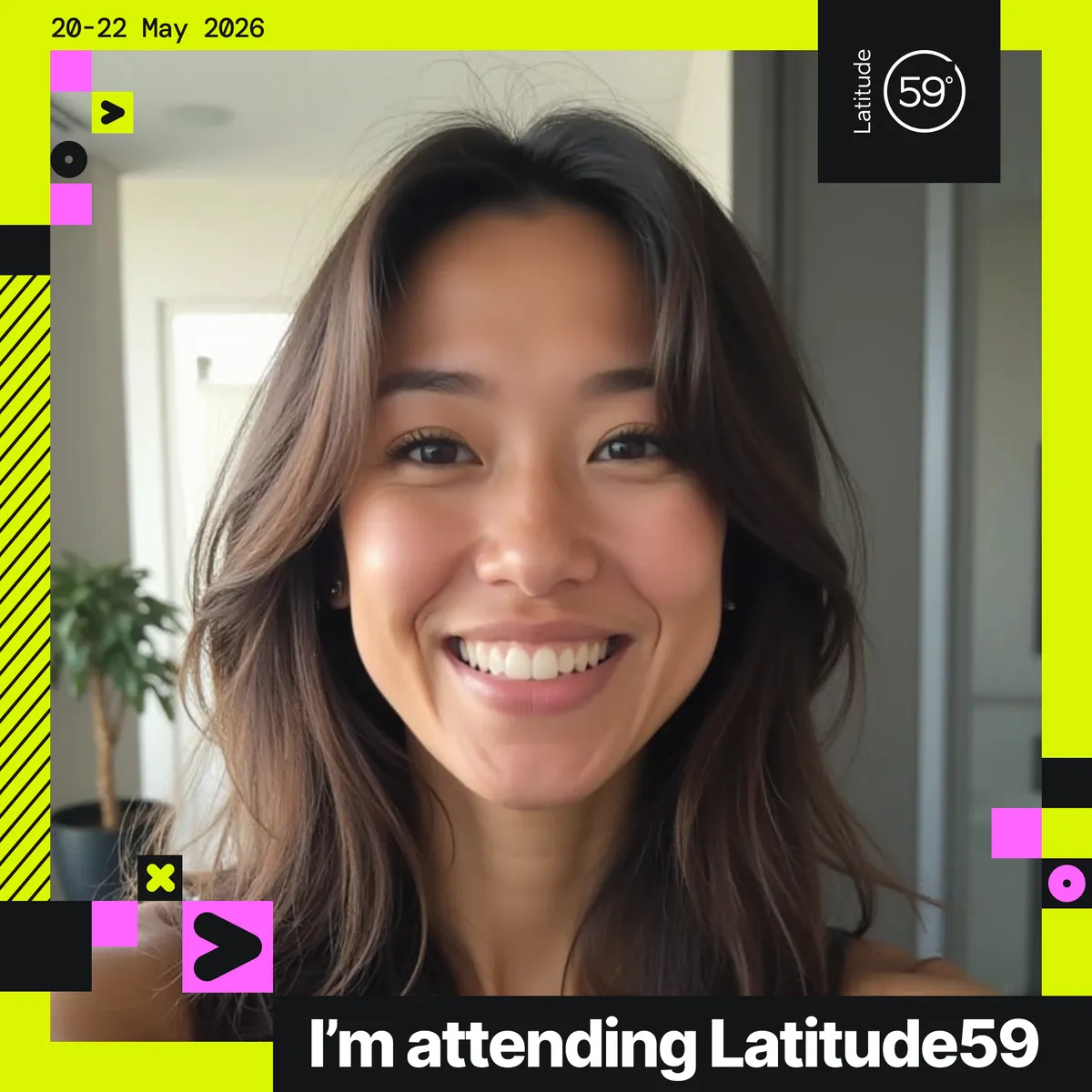 Latitude59 branded LinkedIn graphic example created with Go Spread
