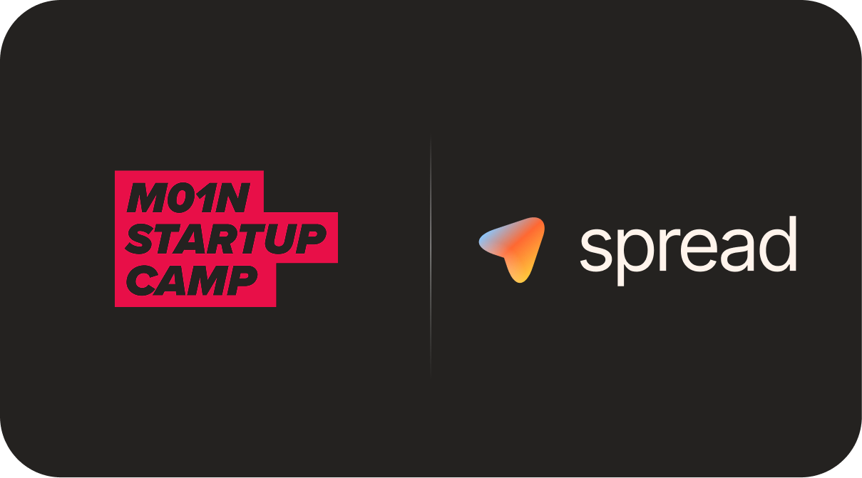 M01N Startup Camp × Go Spread partnership