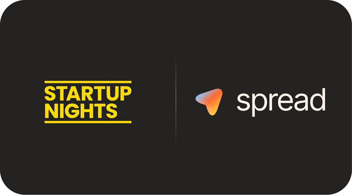 Startup Nights × Go Spread partnership